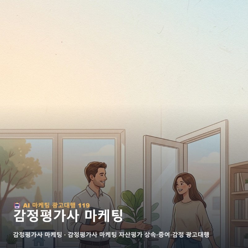 [감정평가사] 감정평가사 마케팅·자산평가 광고 | 상속·증여·법인 감정 DB 관련 이미지 1