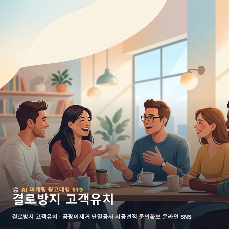 결로방지 고객유치 돕는 곰팡이제거 마케팅과 단열공사 광고대행 전략 관련 이미지 1