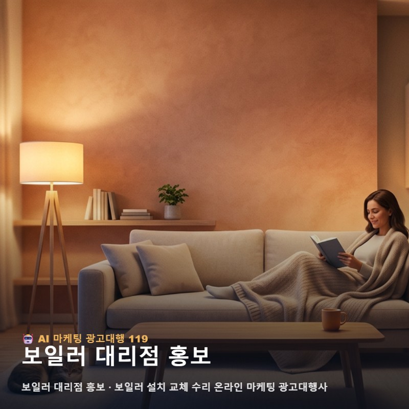 동절기 보일러 수리 교체 문의 대폭 온라인 SNS 마케팅 광고대행 업체 관련 이미지 1