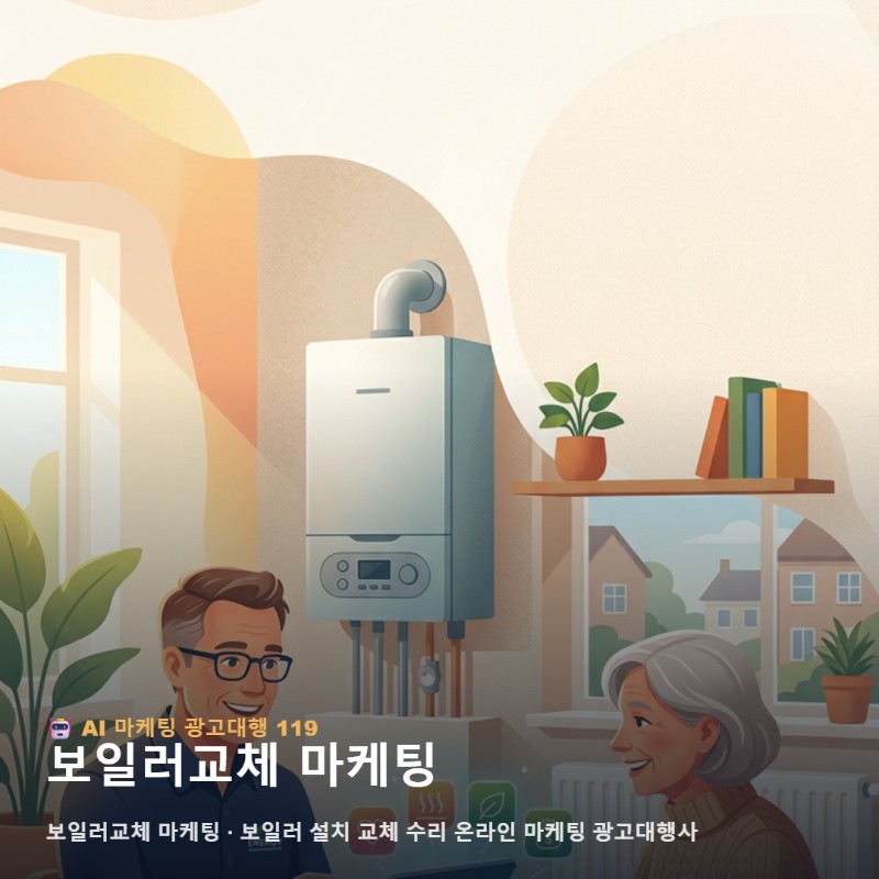 보일러교체 마케팅 및 수리 광고대행으로 겨울철 신규 문의를 늘리세요 관련 이미지 1