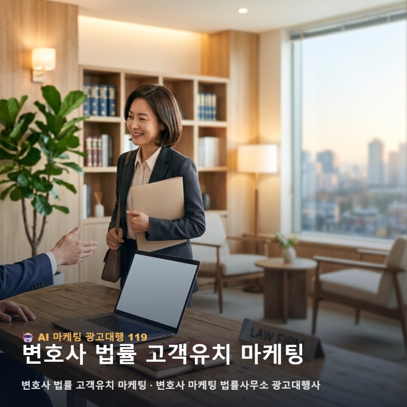 변호사 법률 고객유치 마케팅