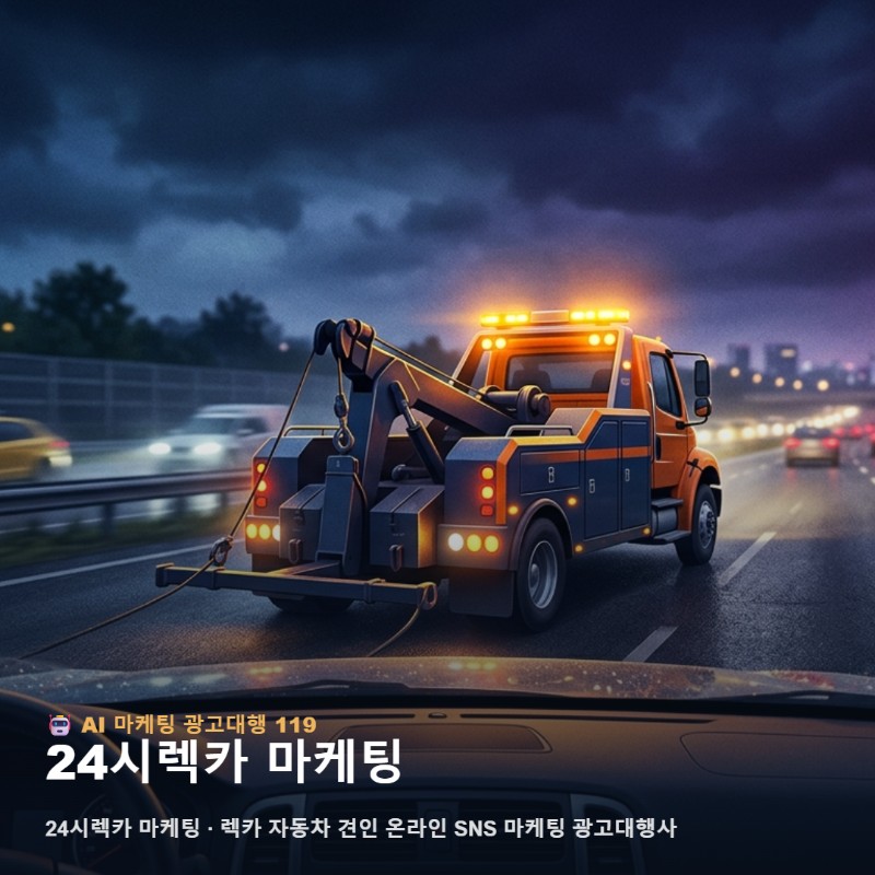 온라인 24시렉카 마케팅 알아보기 전 알아두면 좋은 정보 관련 이미지 1