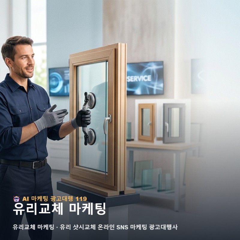[유리·샷시업] 유리교체 마케팅·샷시교체 광고대행 | 지역 시공 단가 확보 관련 이미지 1