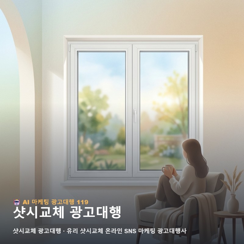 유리 샷시업 유리교체 마케팅과 샷시교체 광고대행 전략 관련 이미지 1