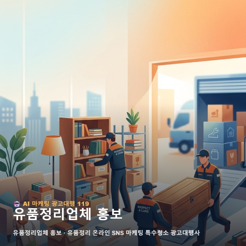 특수청소와 유품정리 마케팅으로 매출의 격을 높이는 체계적인 광고 전략 관련 이미지 1
